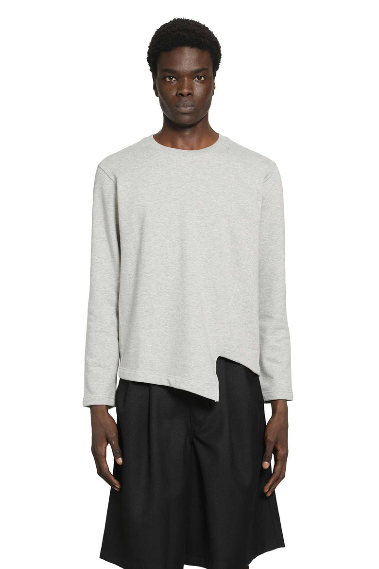 
              COMME DES GARCONS SHIRT Cut-Out Long Sleeve T-Shirt in Cotton man
            