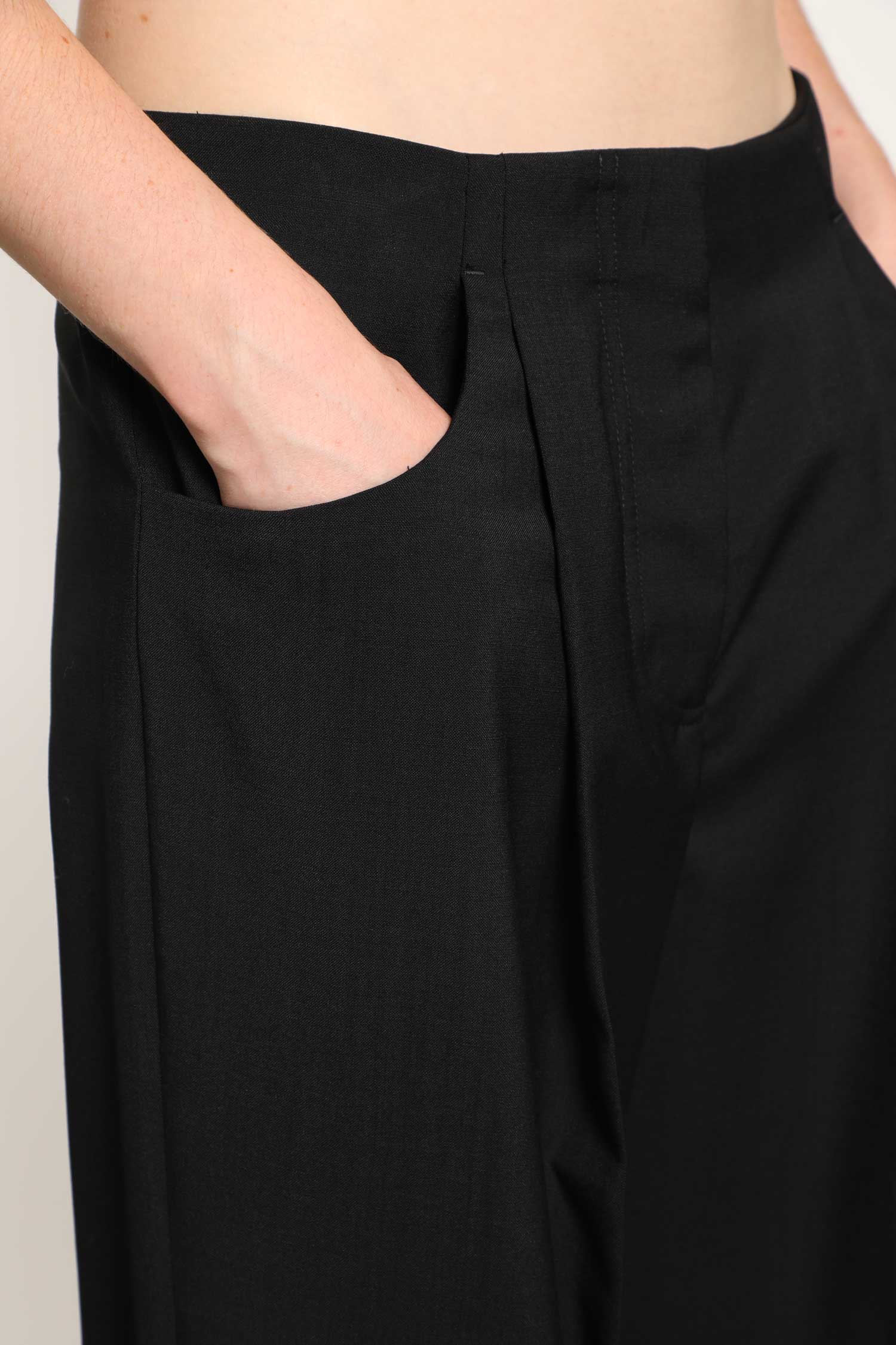 Wool Mohair Trousers