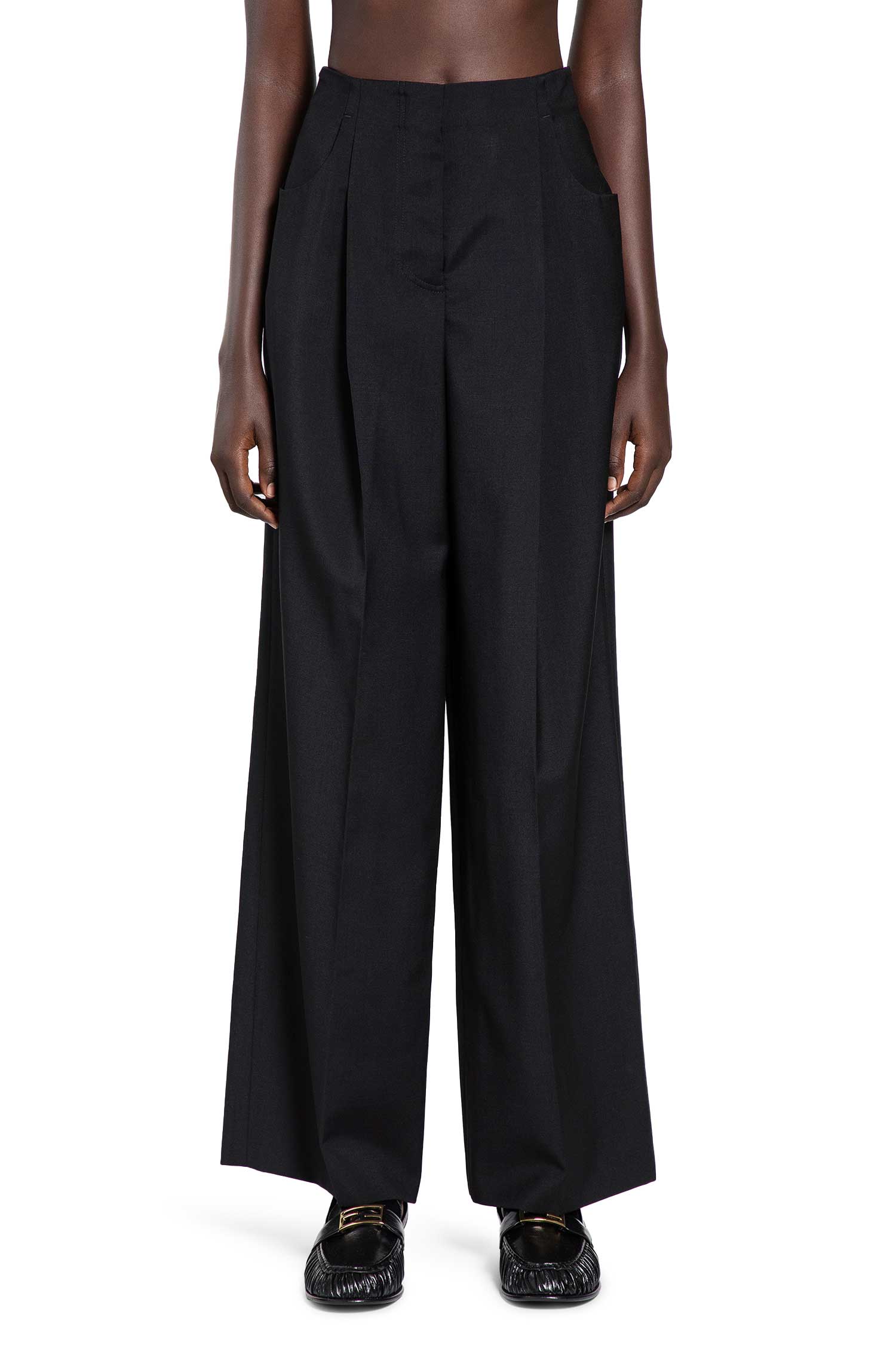 Wool Mohair Trousers