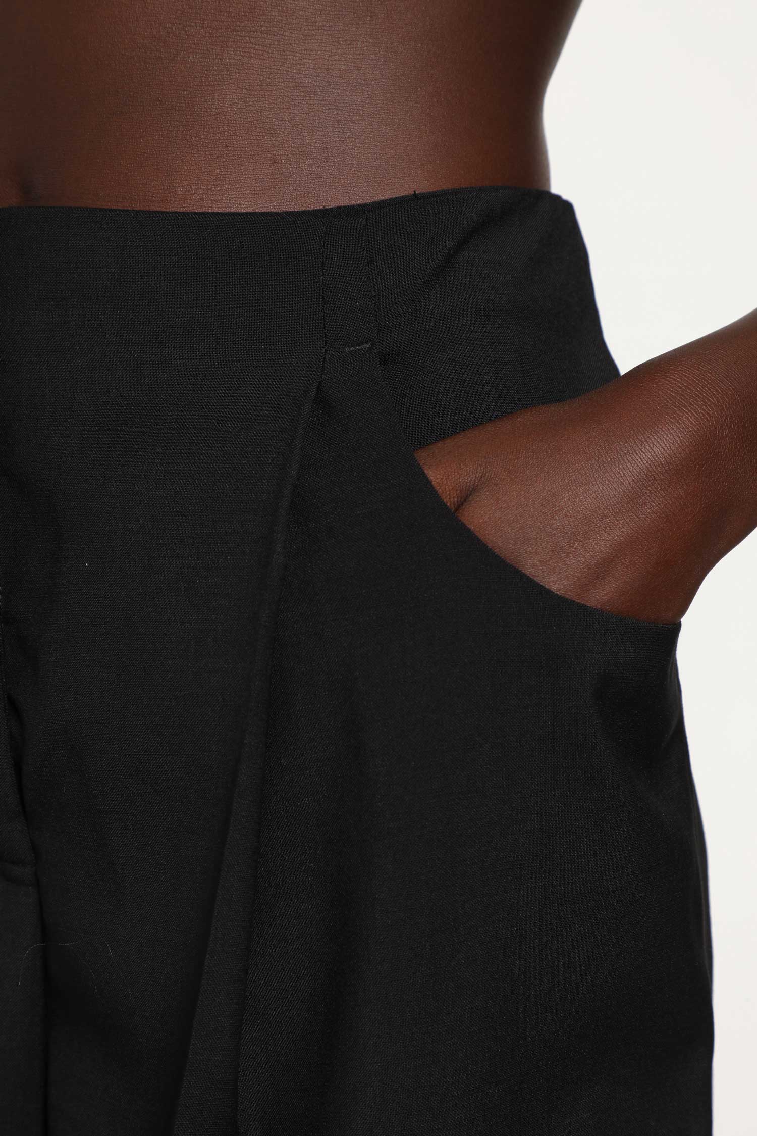 Wool Mohair Trousers