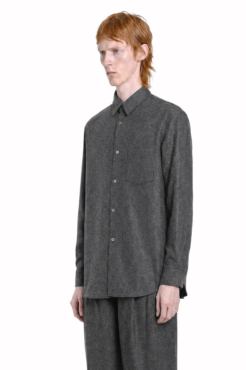 COMME DES GARCONS SHIRT Wool Felt Pocket Shirt man