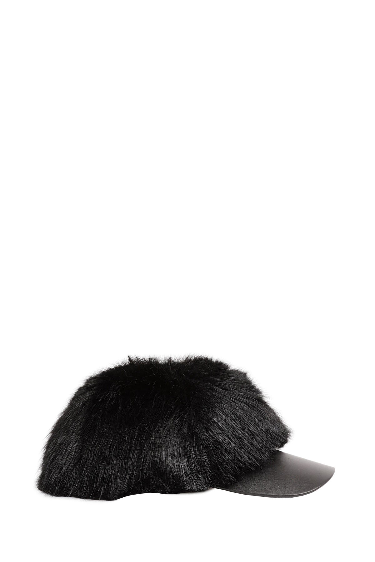 Faux Fur Baseball Hat