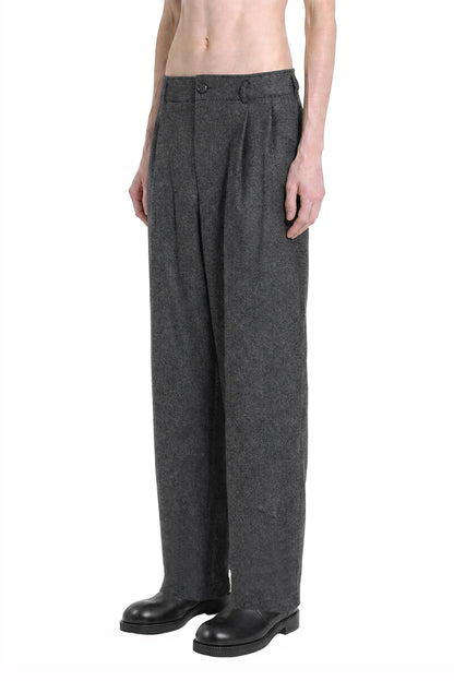Pleated Wool Trousers