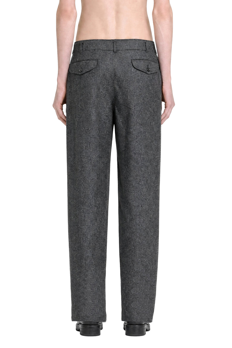 COMME DES GARCONS SHIRT Pleated Wool Trousers man