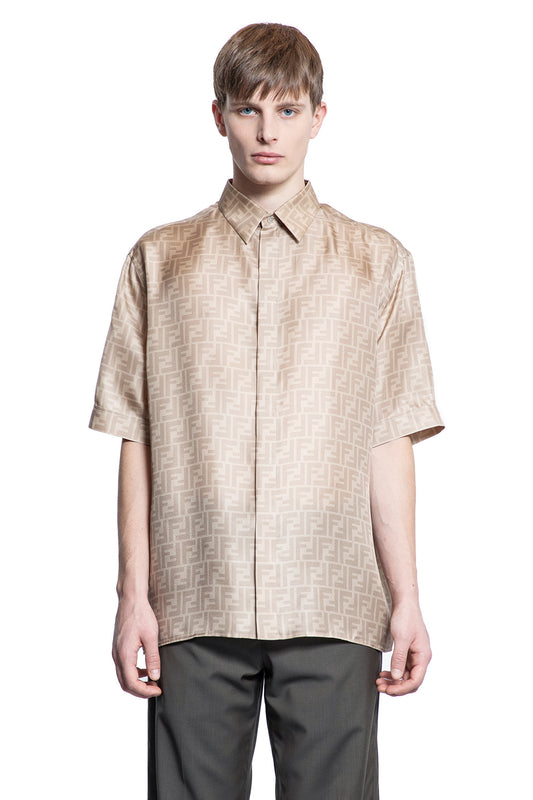 FENDI MAN BEIGE SHIRTS