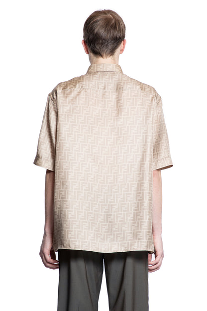 FENDI MAN BEIGE SHIRTS