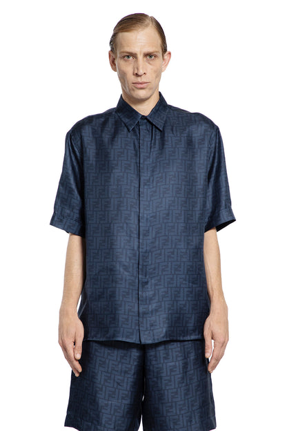 FENDI MAN BLUE SHIRTS