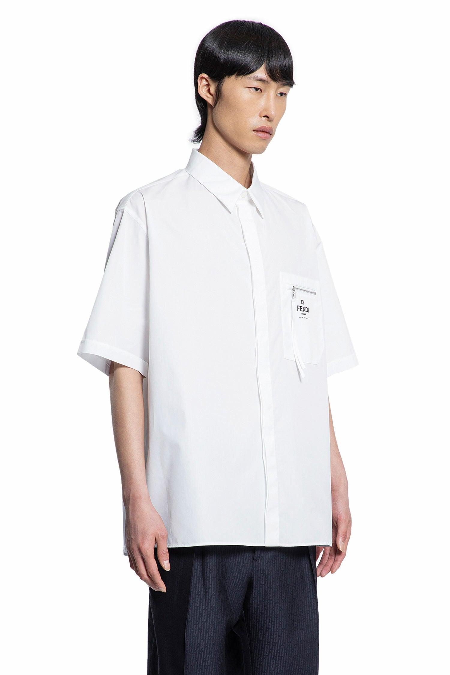 FENDI MAN WHITE SHIRTS