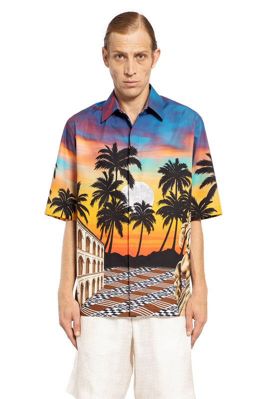 FENDI MAN MULTICOLOR SHIRTS