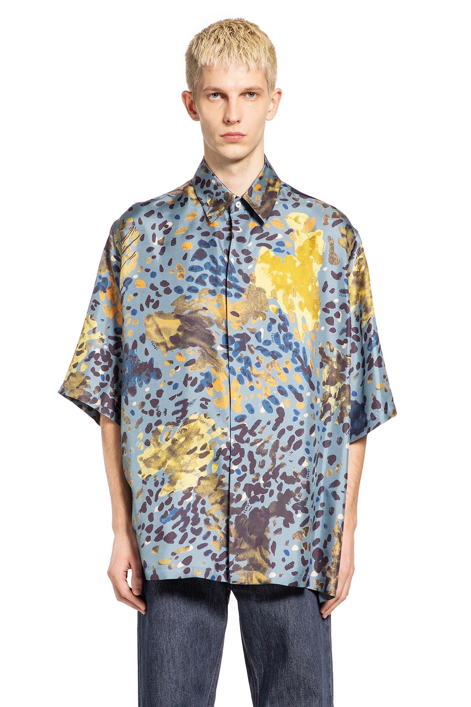 Printed Silk Shirt