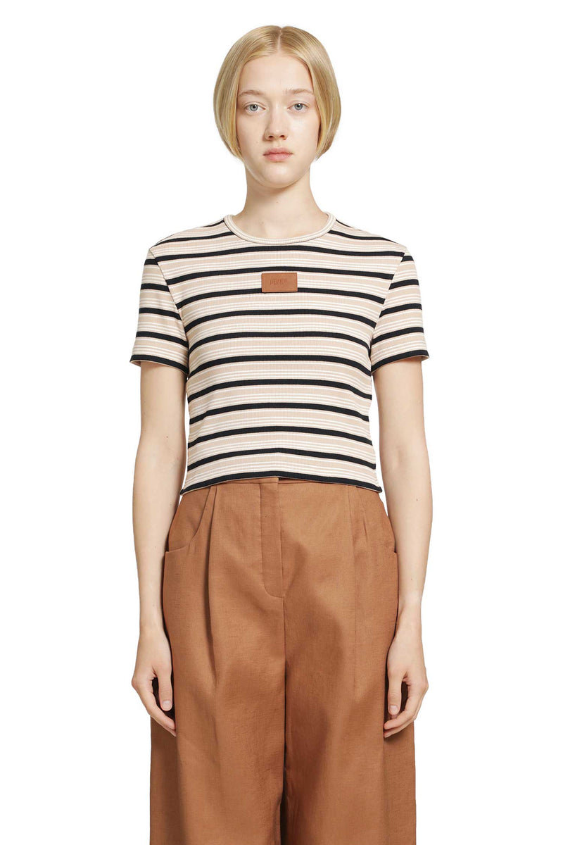 FENDI Striped T-shirt woman