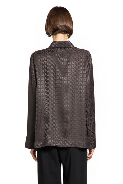 FF Jacquard Silk Shirt