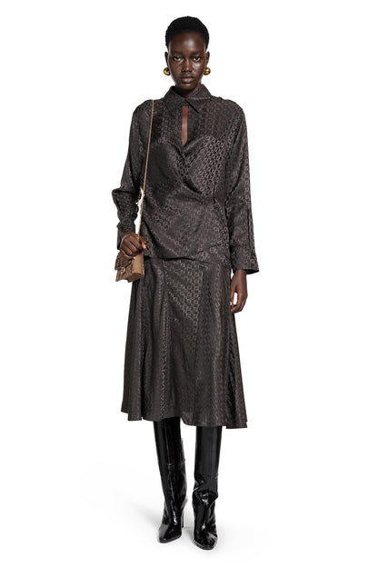 FF Jacquard Silk Shirt