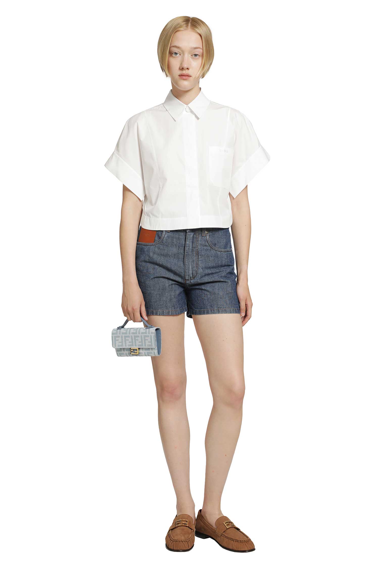 FENDI Poplin shirt woman