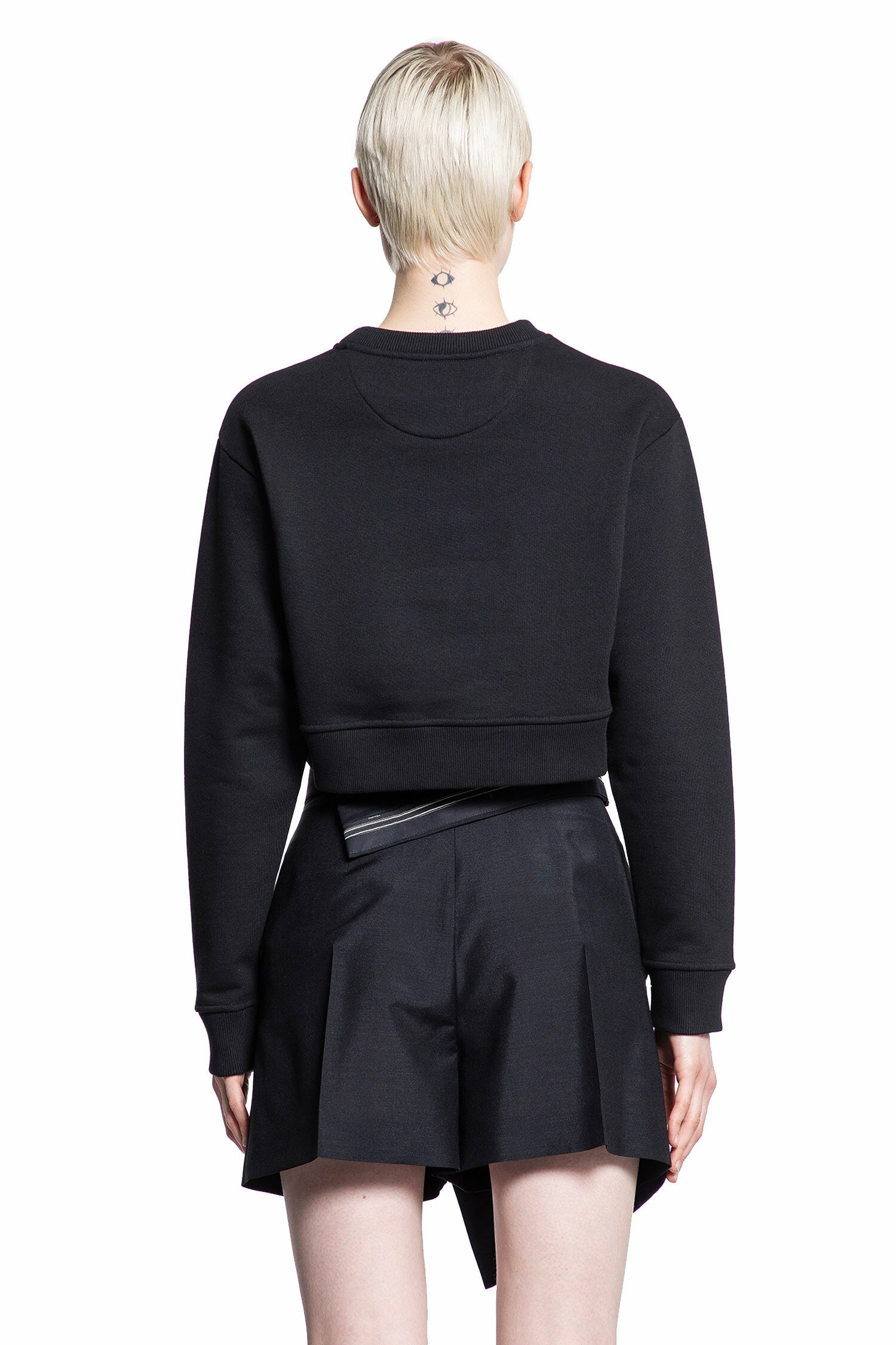 FENDI WOMAN BLACK SWEATSHIRTS