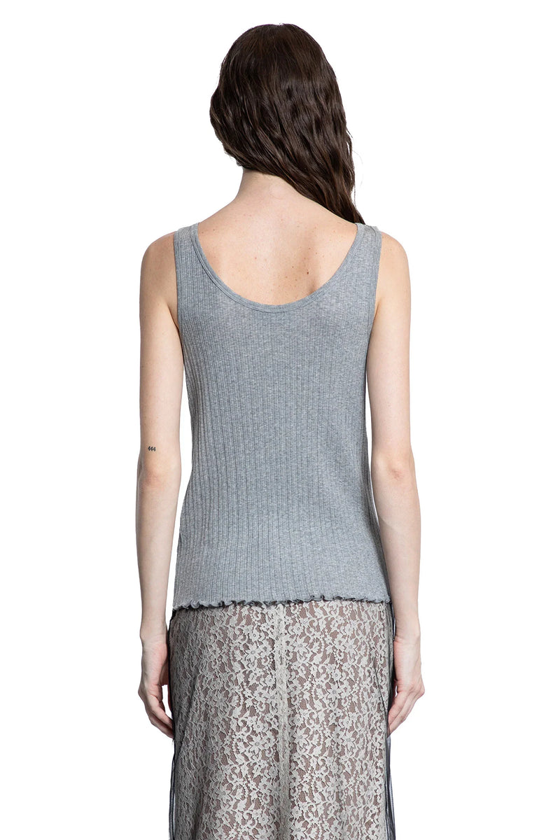Ribbed-Knit Tank Top - Antonioli.eu
