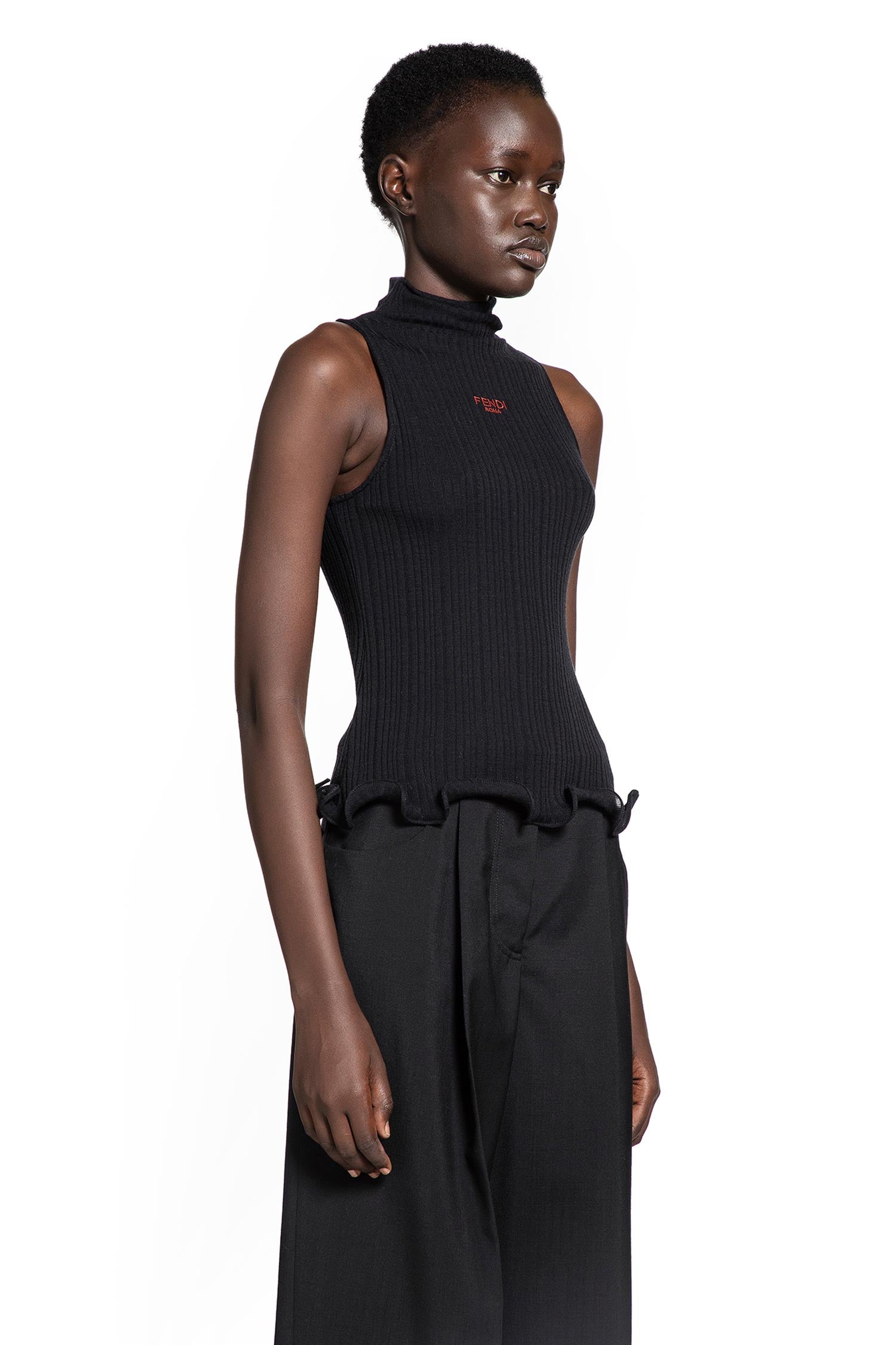 Fendi Roma Turtleneck Top