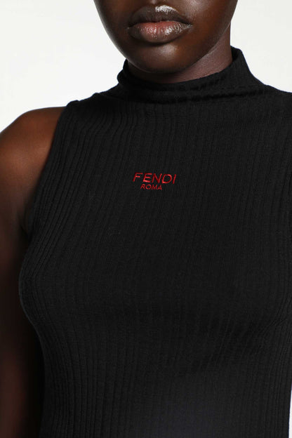 Fendi Roma Turtleneck Top