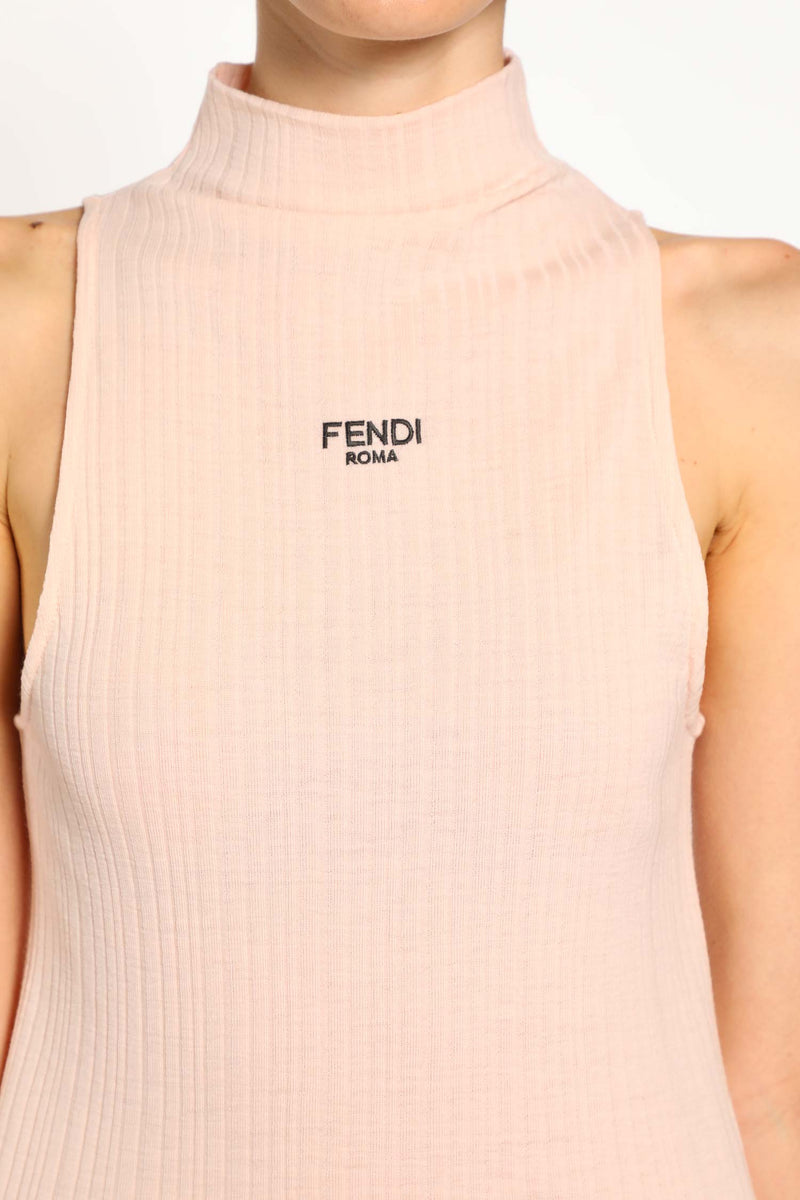 Cotton Tank Top with Relaxed Fit