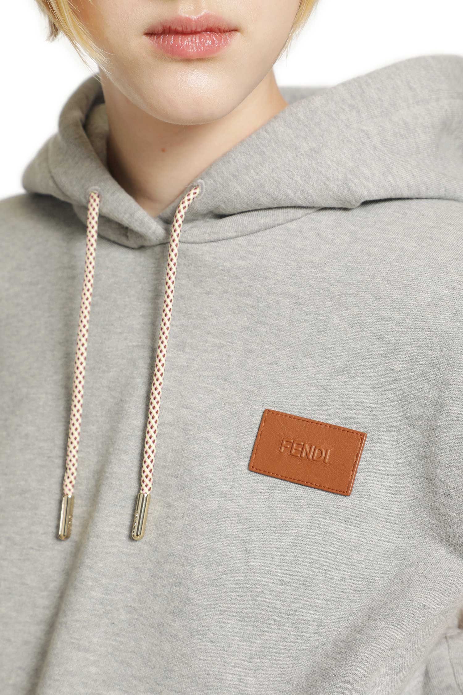 Cropped Jersey Sweatshirt