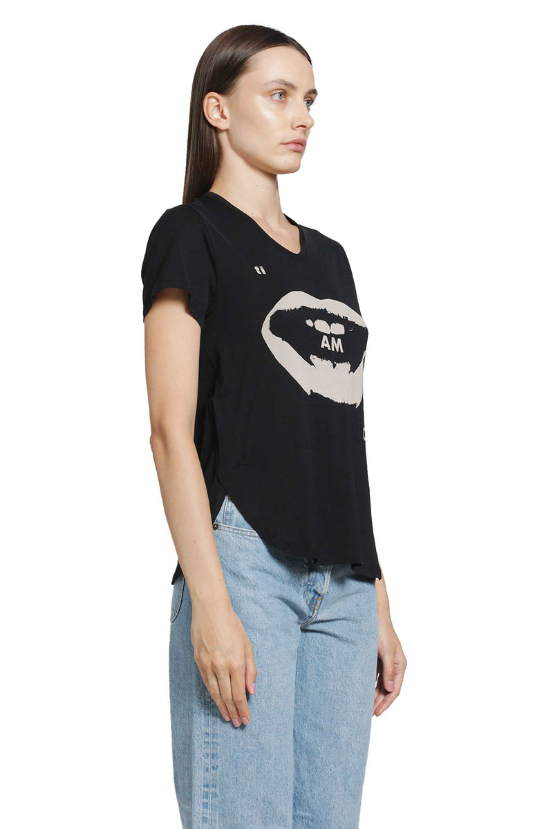 FENDI Ti Amo Print Jersey T-Shirt woman