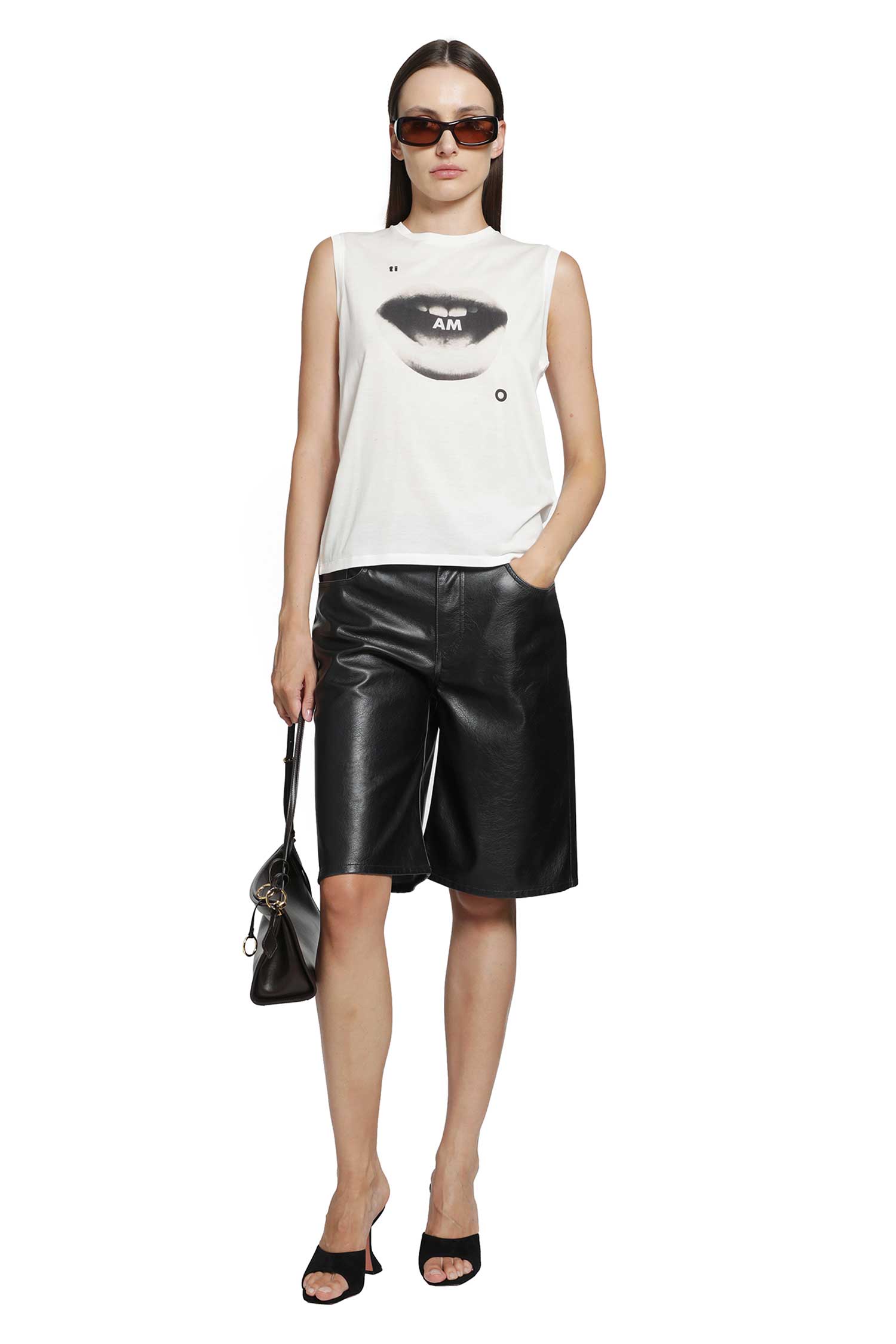Ti Amo Print Jersey Top