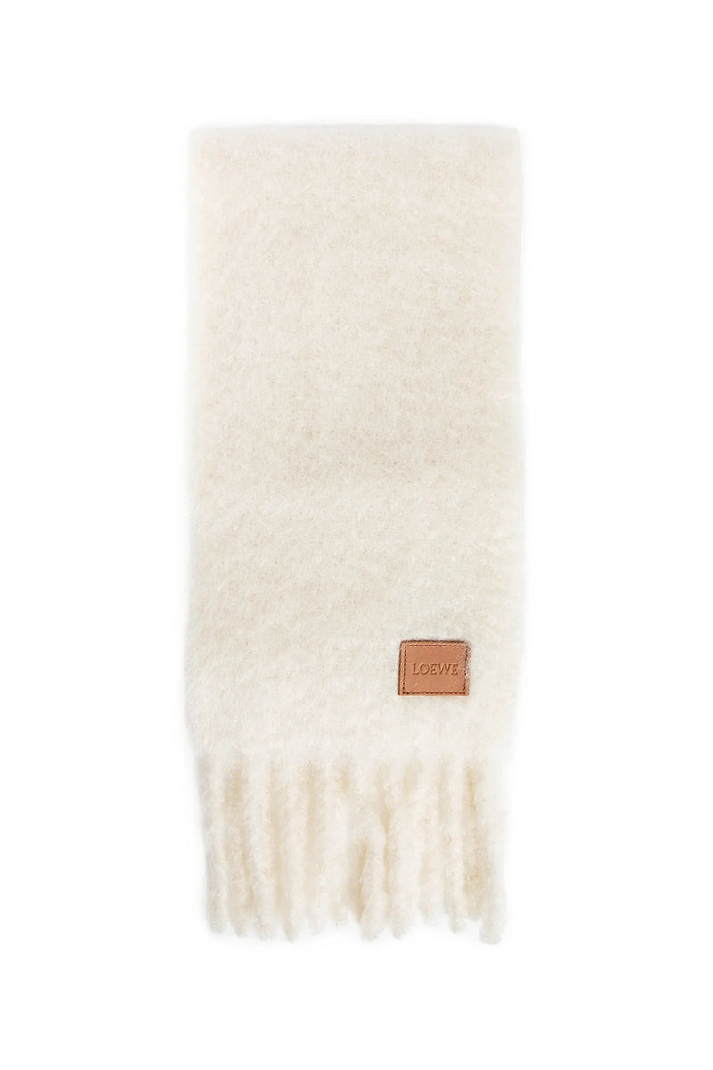 Mohair and wool scarf - Antonioli.eu