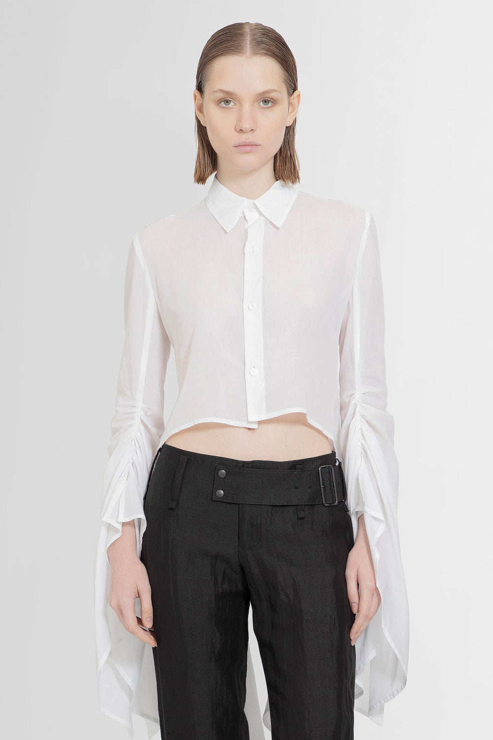 YOHJI YAMAMOTO WOMAN WHITE SHIRTS