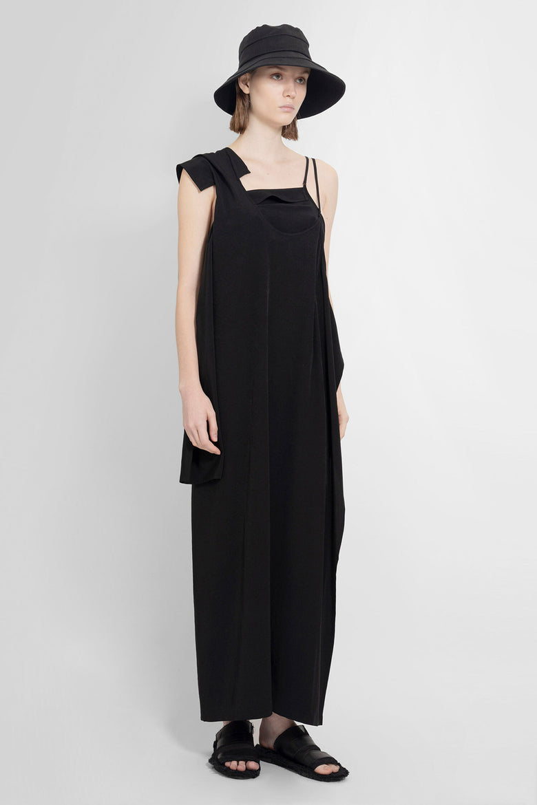 YOHJI YAMAMOTO WOMAN BLACK DRESSES