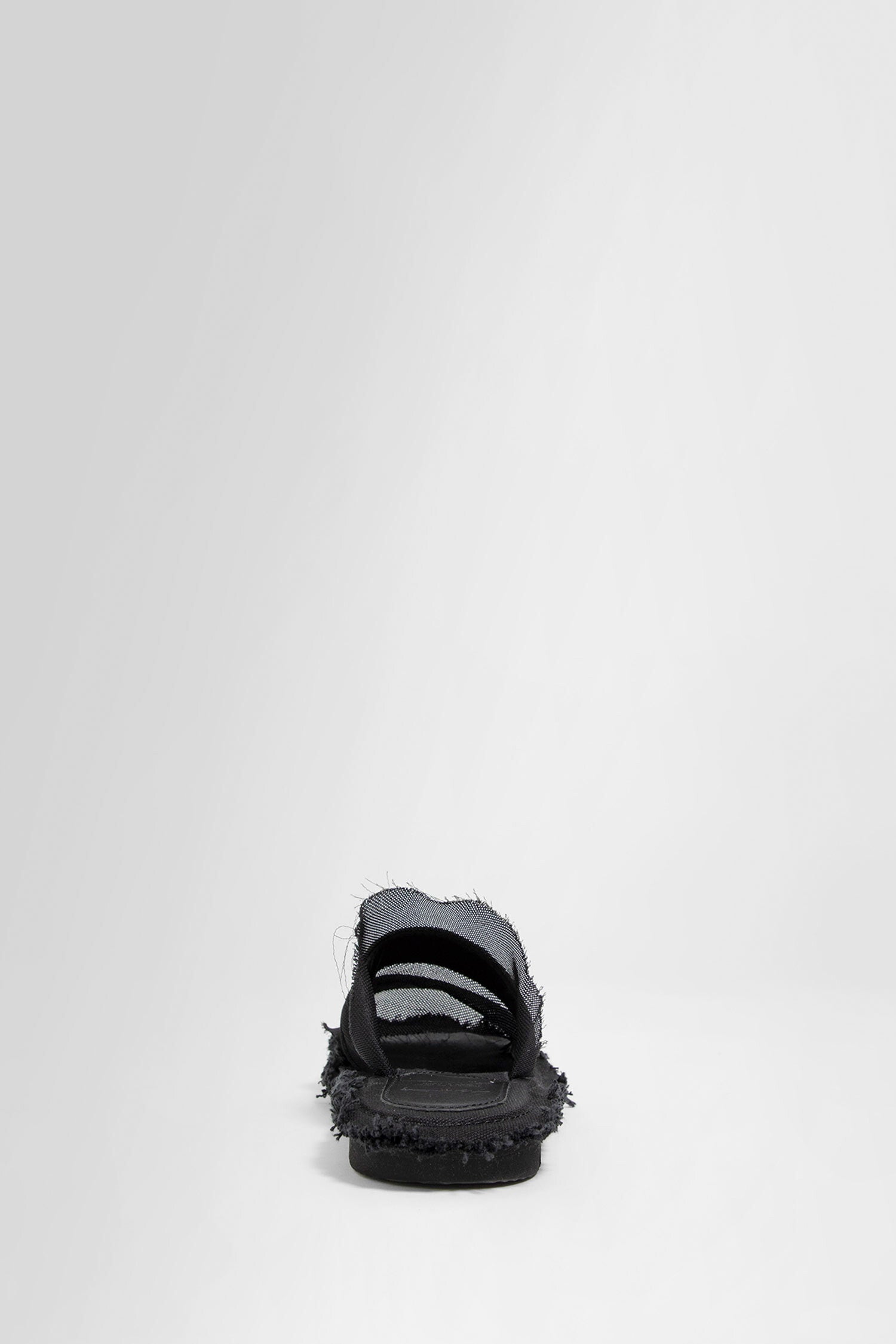 YOHJI YAMAMOTO WOMAN BLACK SANDALS & SLIDES