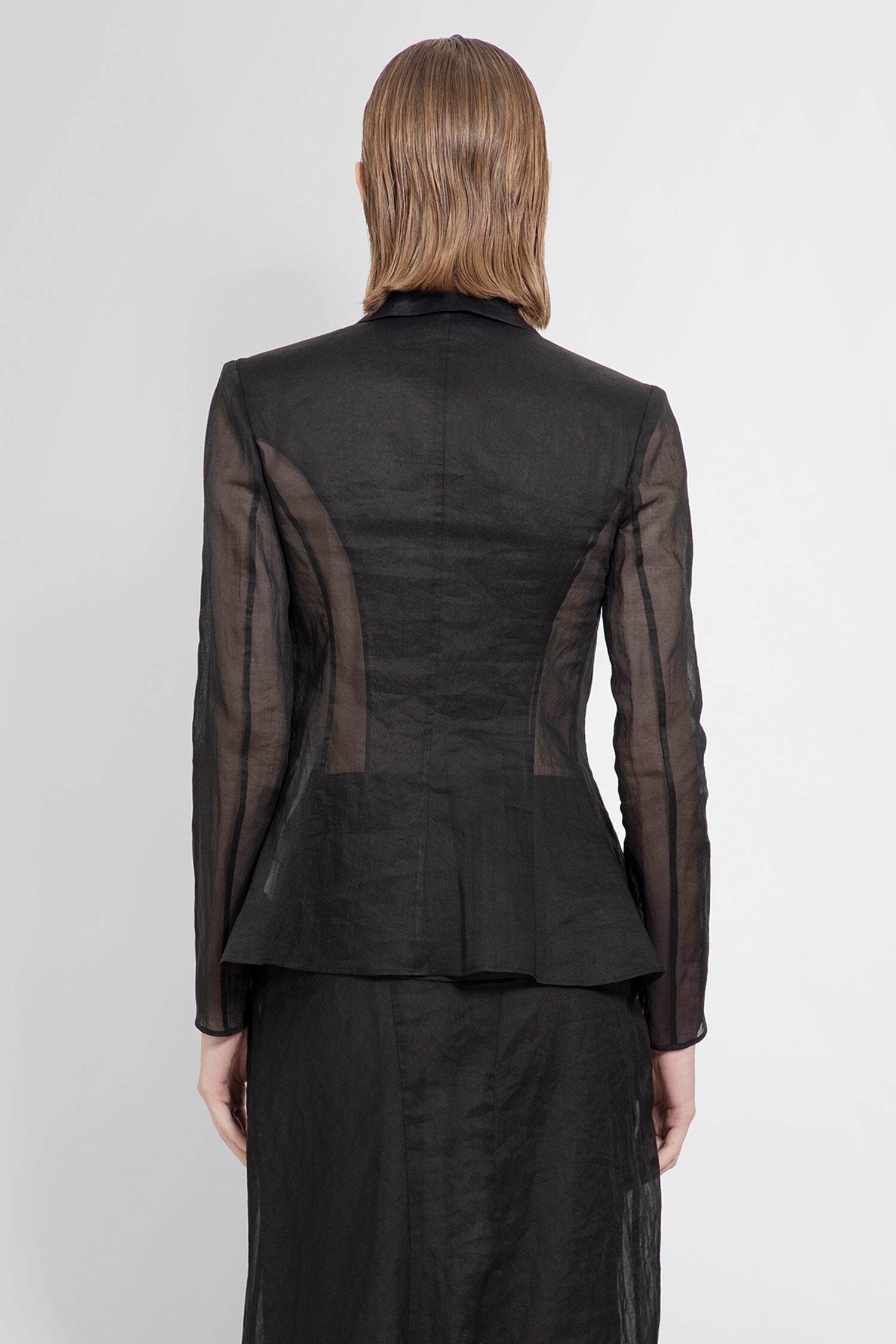 YOHJI YAMAMOTO WOMAN BLACK BLAZERS