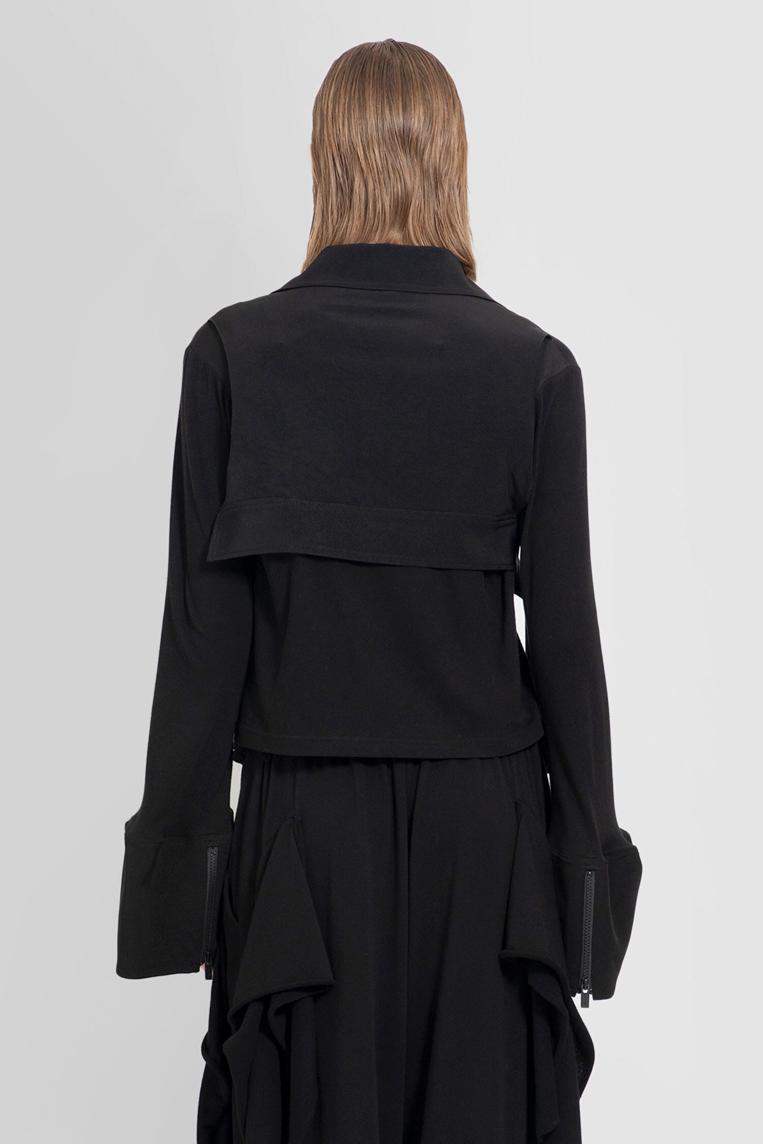 YOHJI YAMAMOTO WOMAN BLACK JACKETS