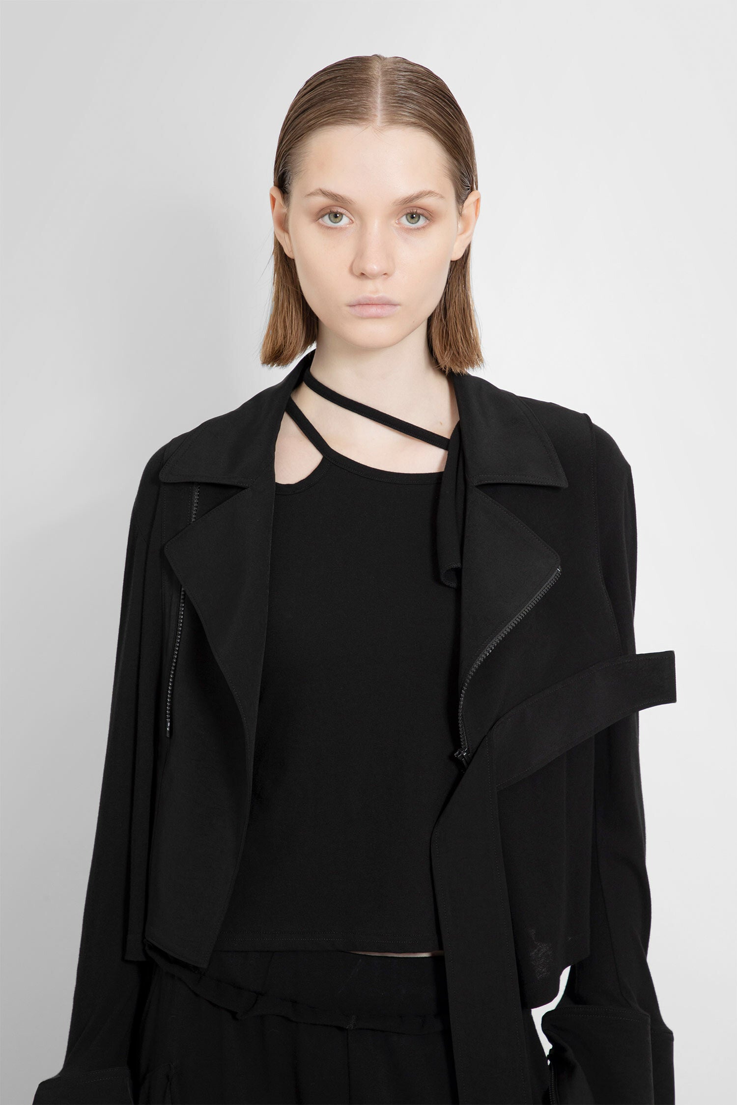 YOHJI YAMAMOTO WOMAN BLACK JACKETS