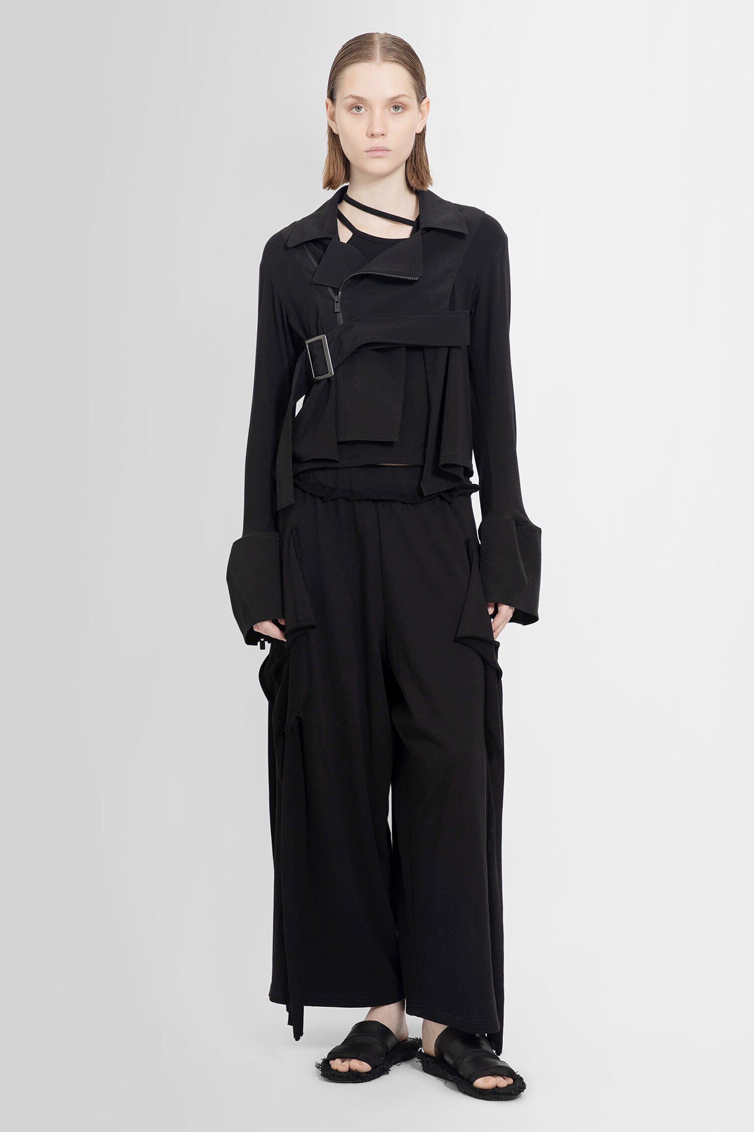 YOHJI YAMAMOTO WOMAN BLACK JACKETS