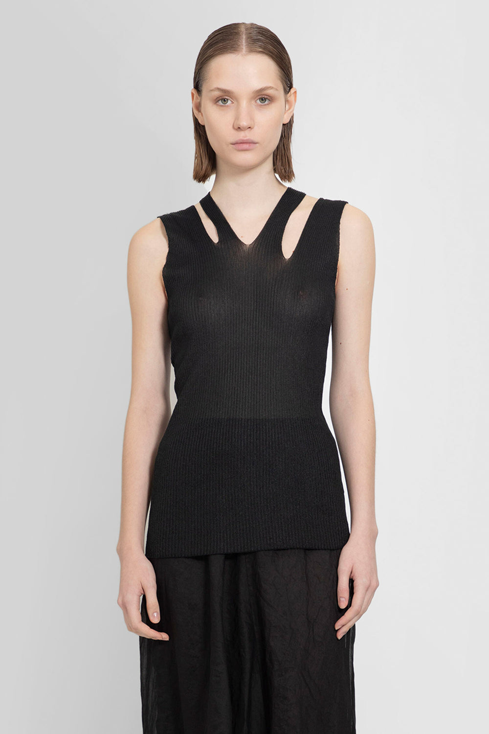 YOHJI YAMAMOTO WOMAN BLACK TOPS