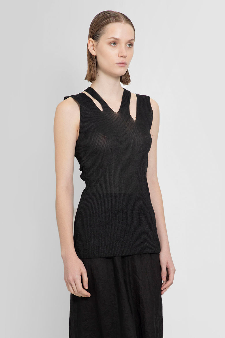 YOHJI YAMAMOTO WOMAN BLACK TOPS