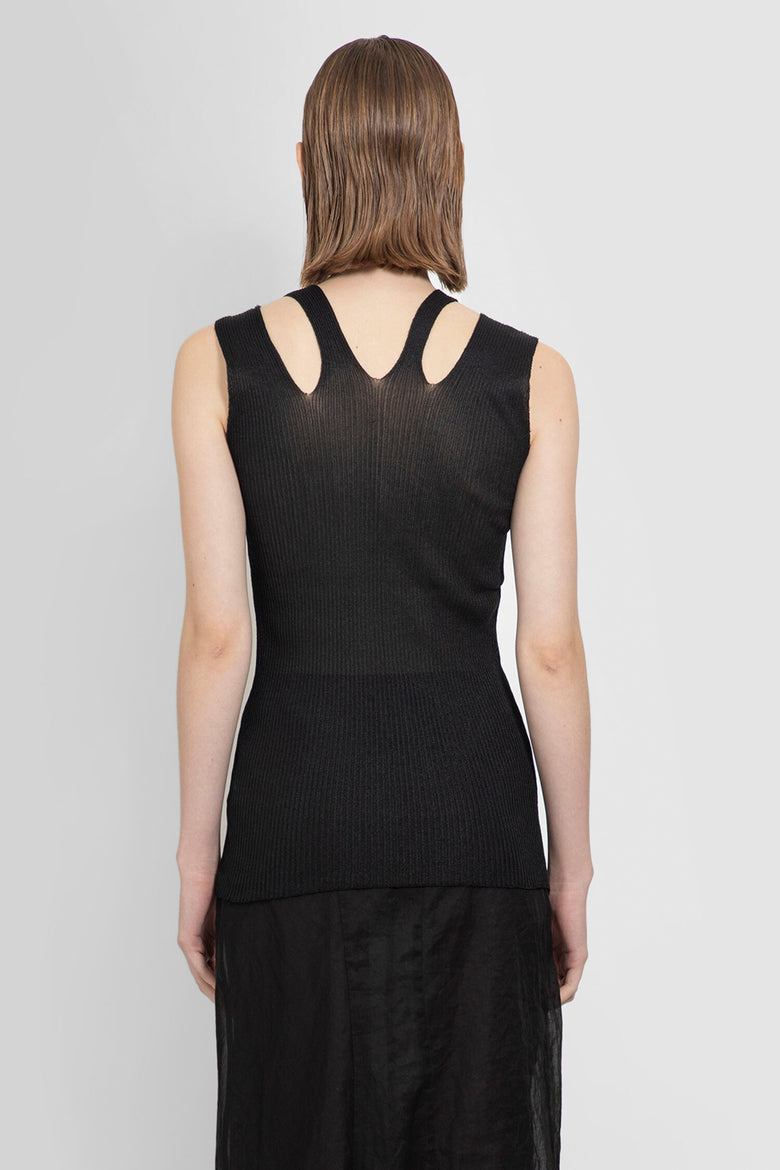 YOHJI YAMAMOTO WOMAN BLACK TOPS