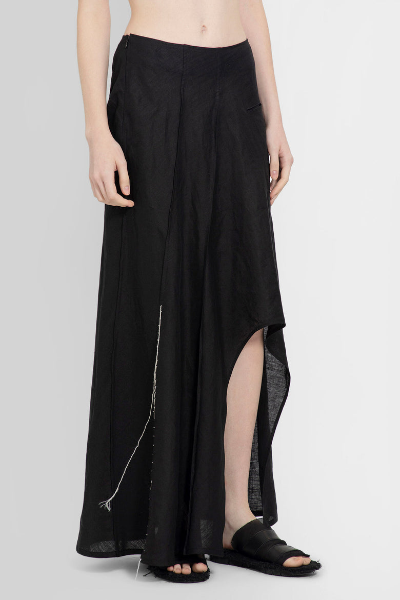 YOHJI YAMAMOTO WOMAN BLACK SKIRTS