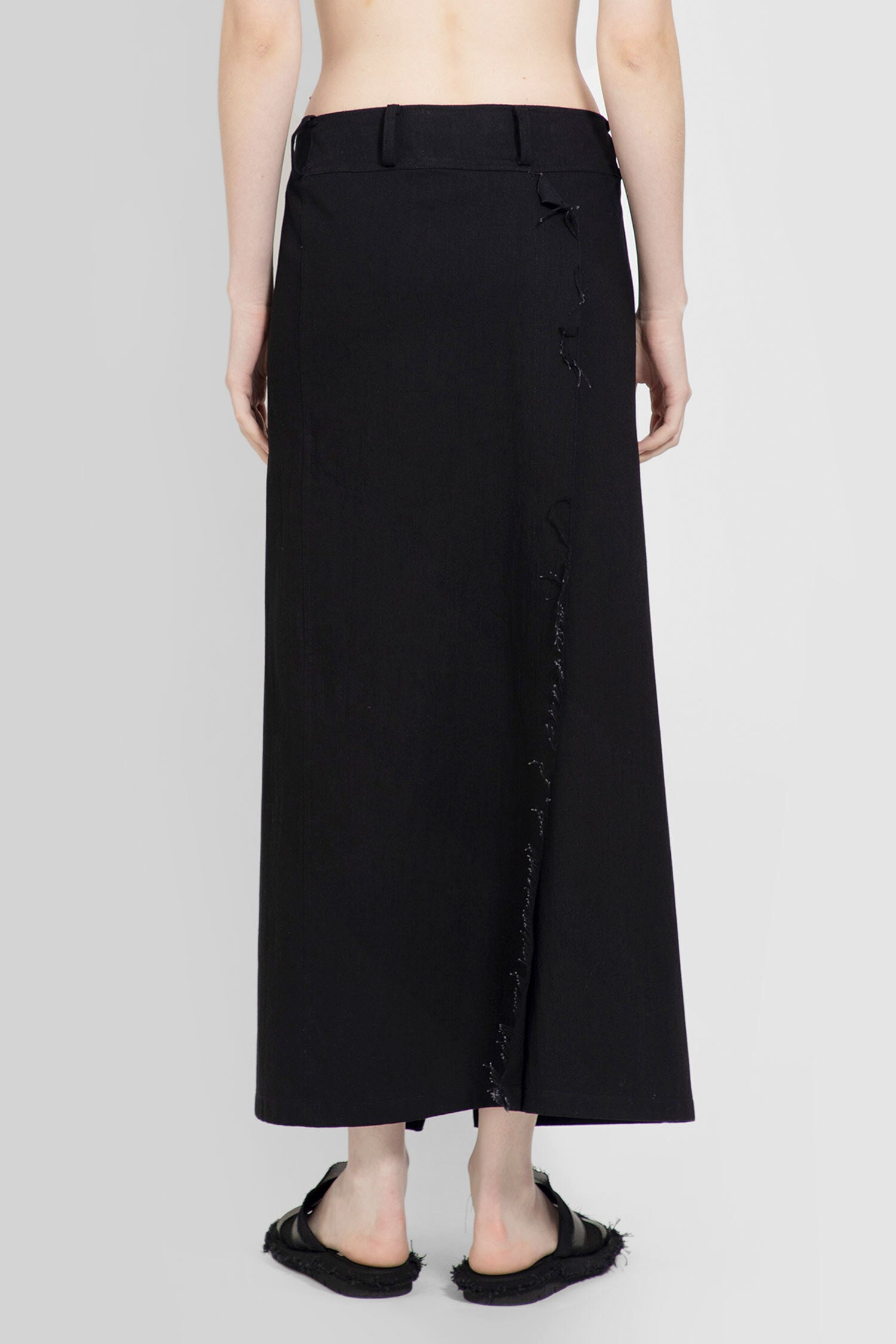 YOHJI YAMAMOTO WOMAN BLACK SKIRTS