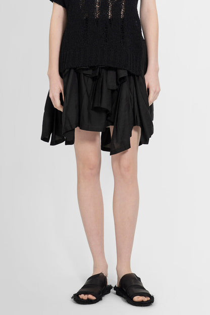 Antonioli YOHJI YAMAMOTO WOMAN BLACK SKIRTS