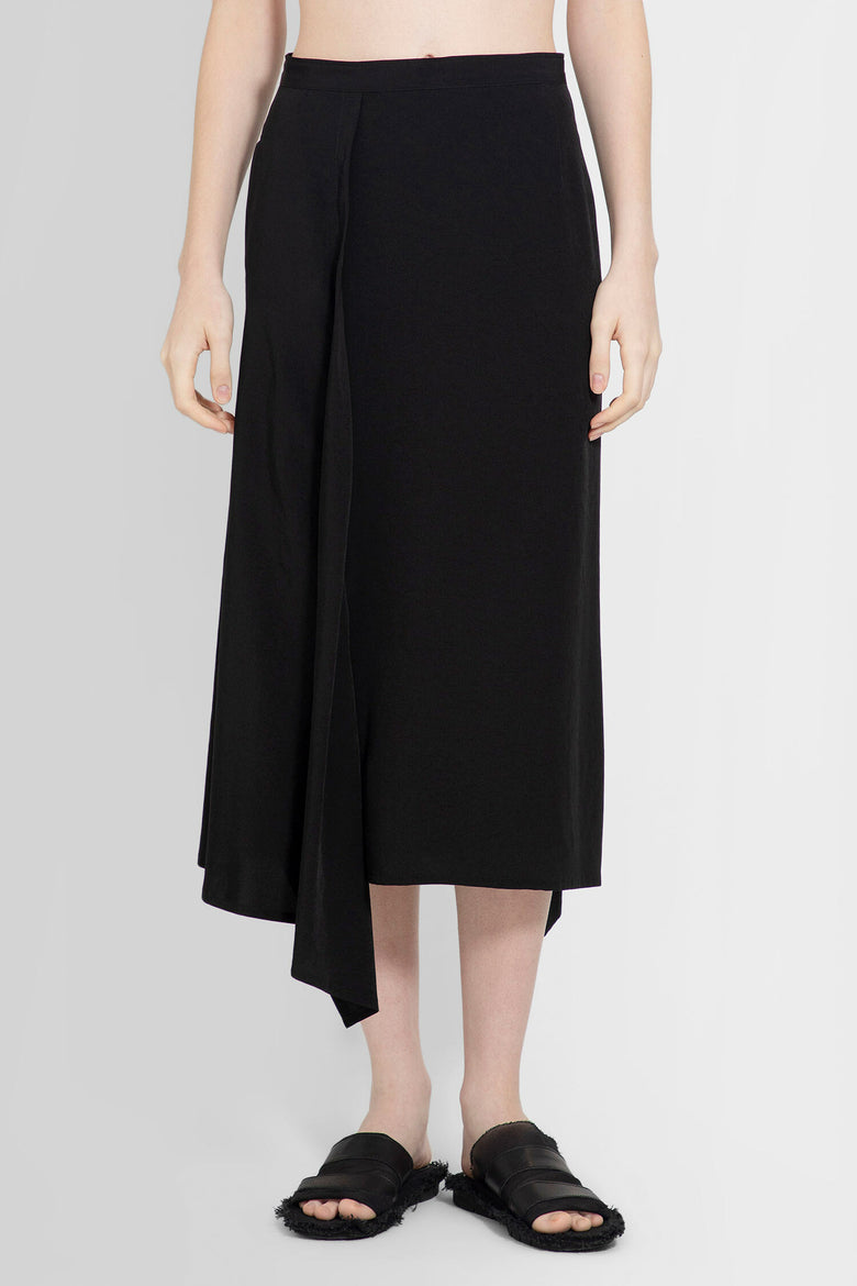 YOHJI YAMAMOTO WOMAN BLACK SKIRTS