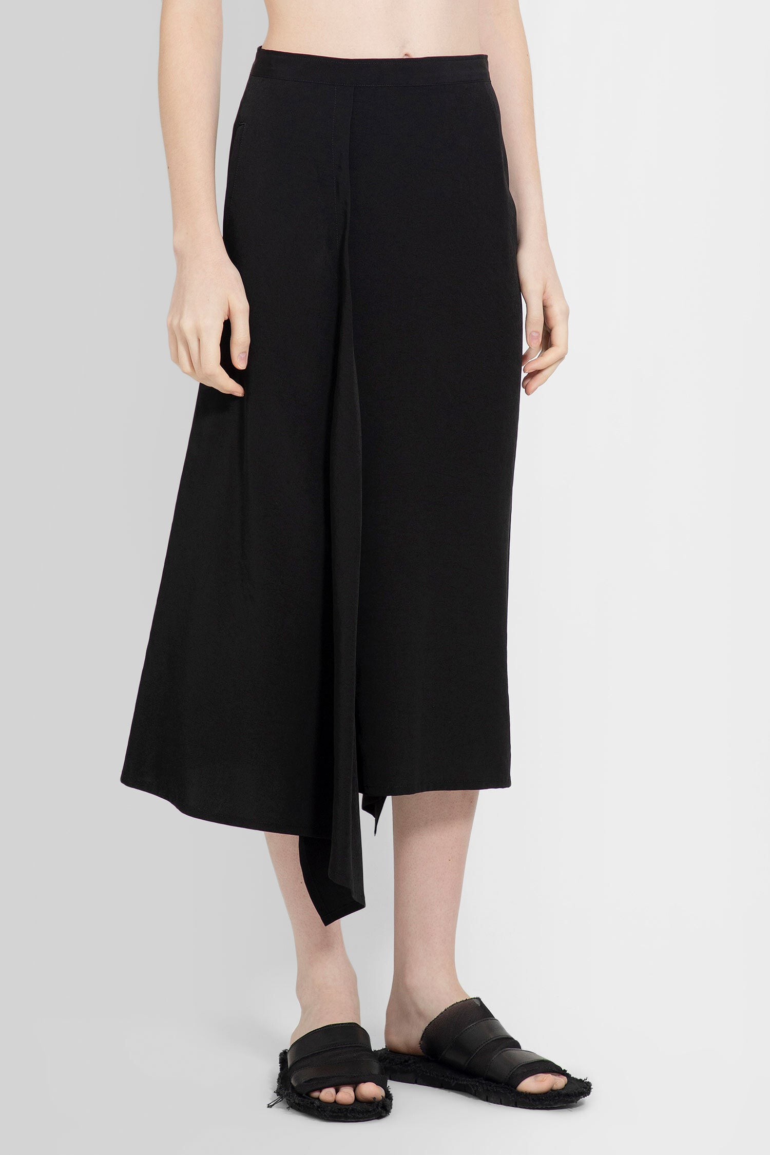 YOHJI YAMAMOTO WOMAN BLACK SKIRTS