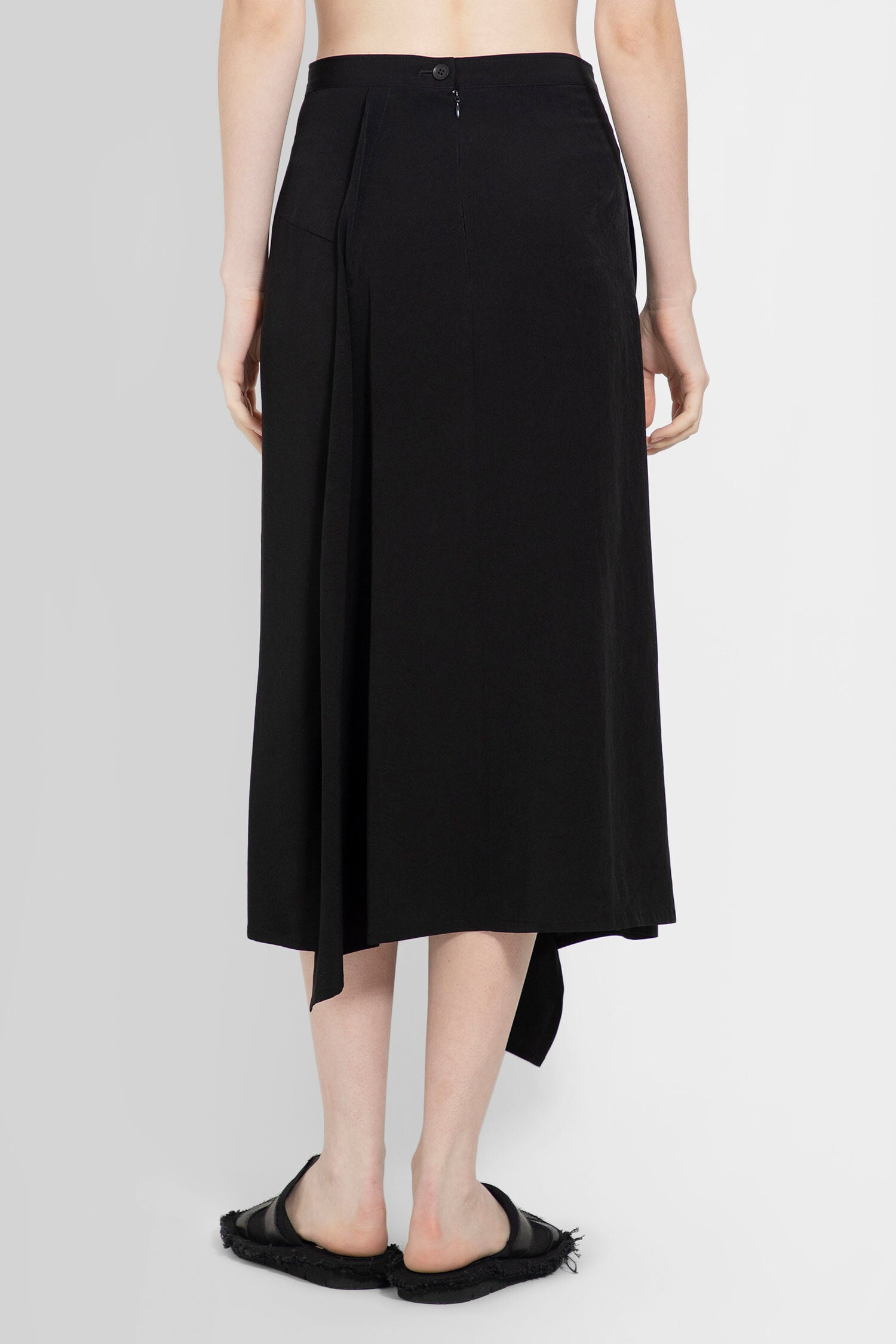 YOHJI YAMAMOTO WOMAN BLACK SKIRTS