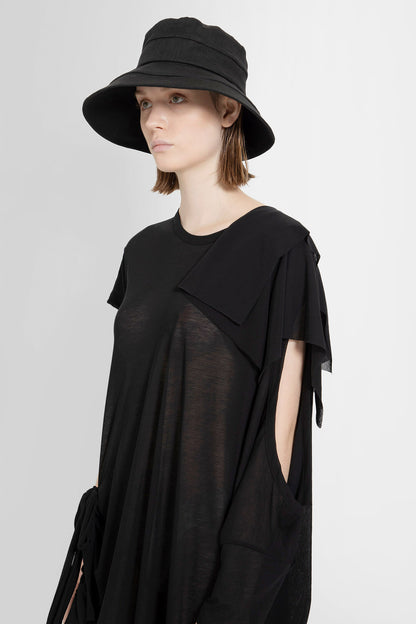 YOHJI YAMAMOTO WOMAN BLACK DRESSES