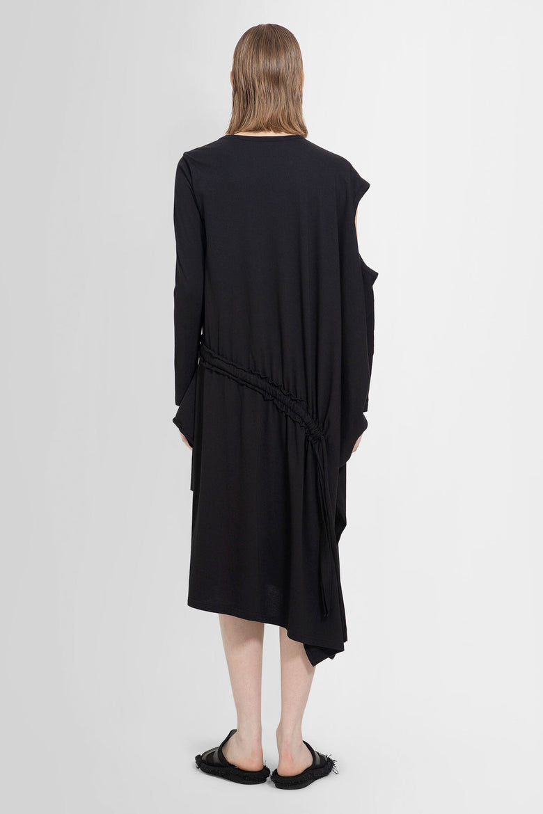 YOHJI YAMAMOTO WOMAN BLACK DRESSES