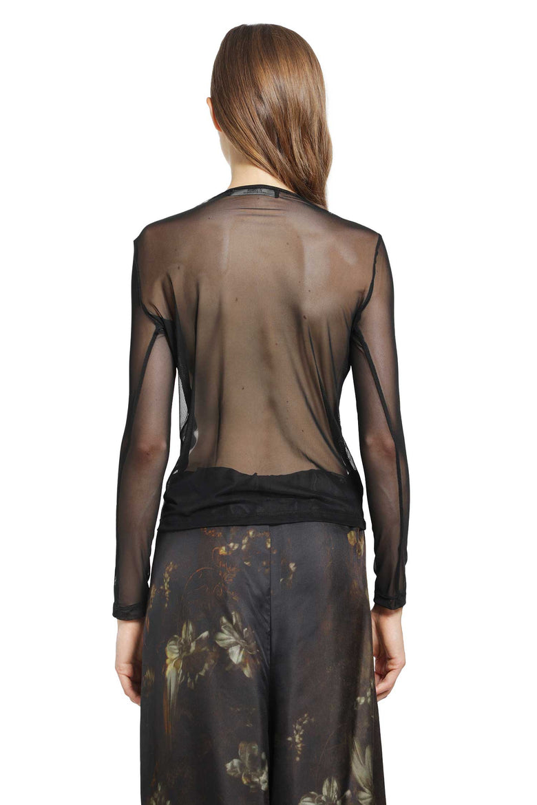 
              IA LONDON Fitted Mesh Top woman
            