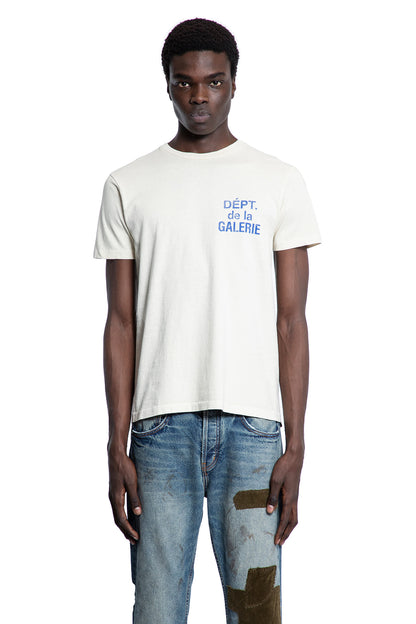 GALLERY DEPT. MAN OFF-WHITE T-SHIRTS & TANK TOPS