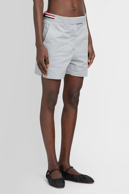 THOM BROWNE WOMAN GREY SHORTS