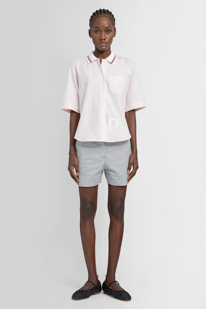 THOM BROWNE WOMAN GREY SHORTS