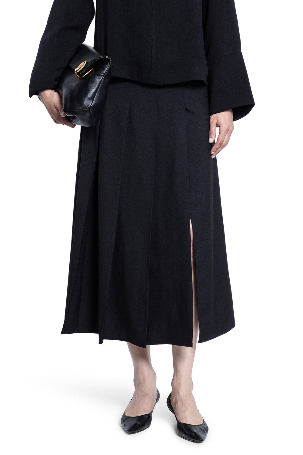 STUDIO NICHOLSON WOMAN BLACK SKIRTS